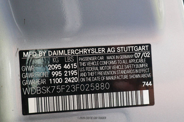 Used 2003 Mercedes-Benz SL 500 image 65