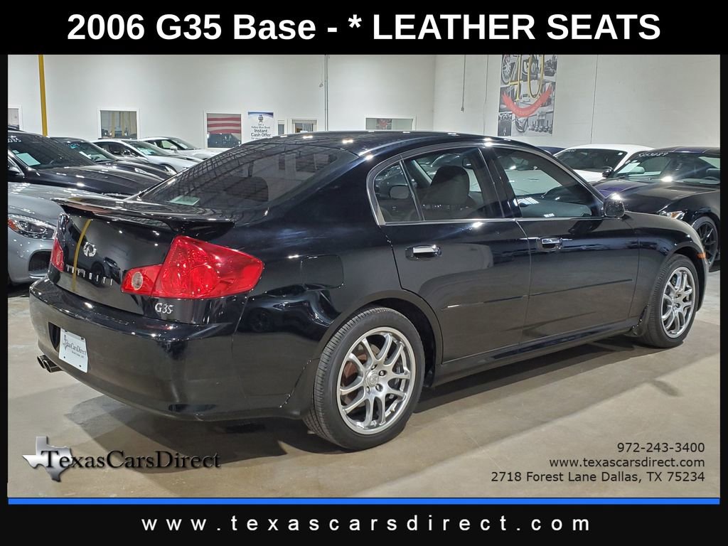 Used 2006 INFINITI G35 Sedan w/ (P02) Premium Pkg B image 10