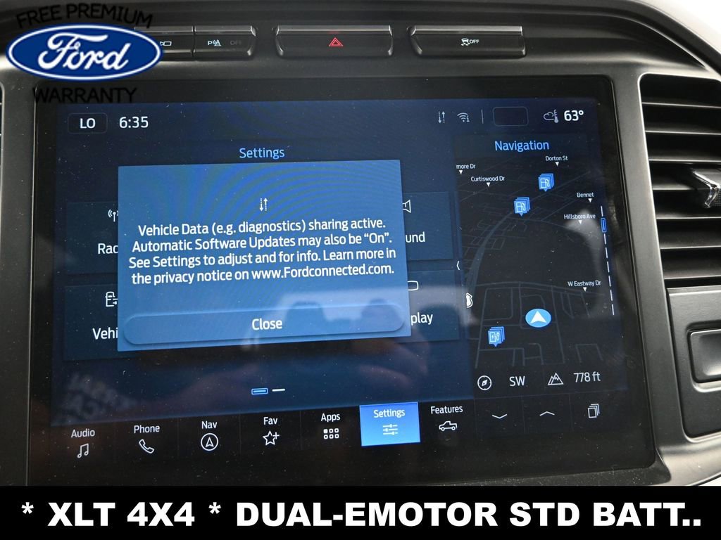 Used 2023 Ford F150 Lightning XLT w/ Equipment Group 312A High AWD/4WD image 16