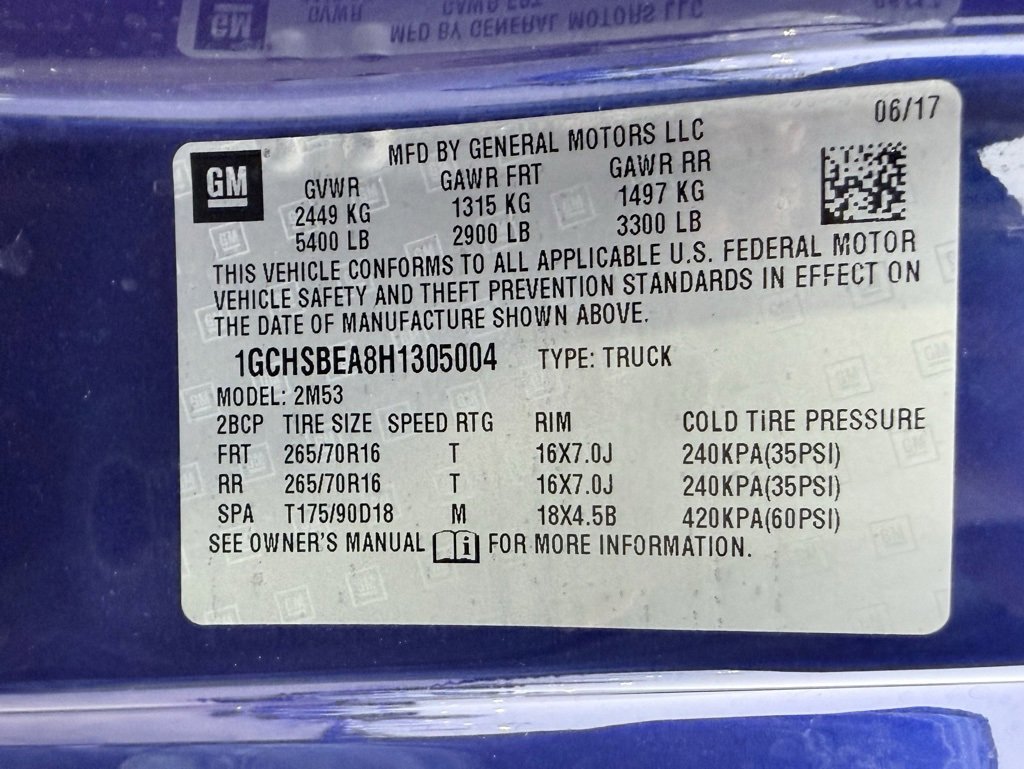 Used 2017 Chevrolet Colorado W/T image 32