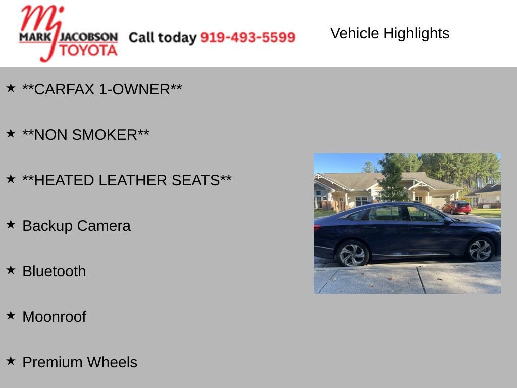 Used 2018 Honda Accord EX-L image 5