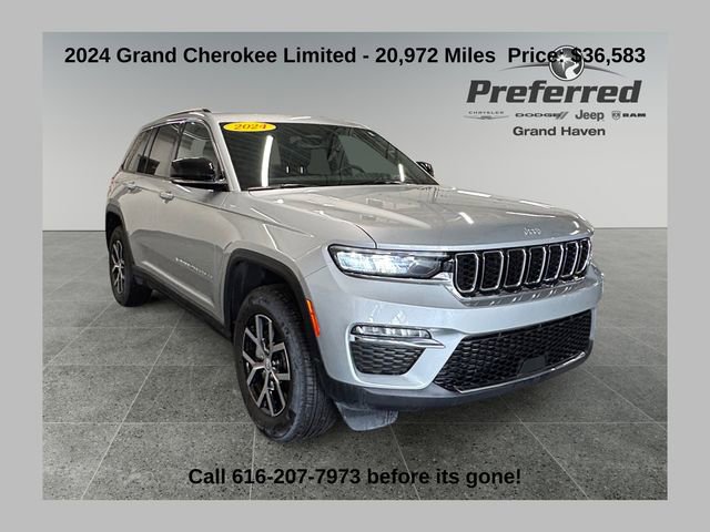 Used 2024 Jeep Grand Cherokee Limited w/ Trailer Tow Package AWD/4WD image 1