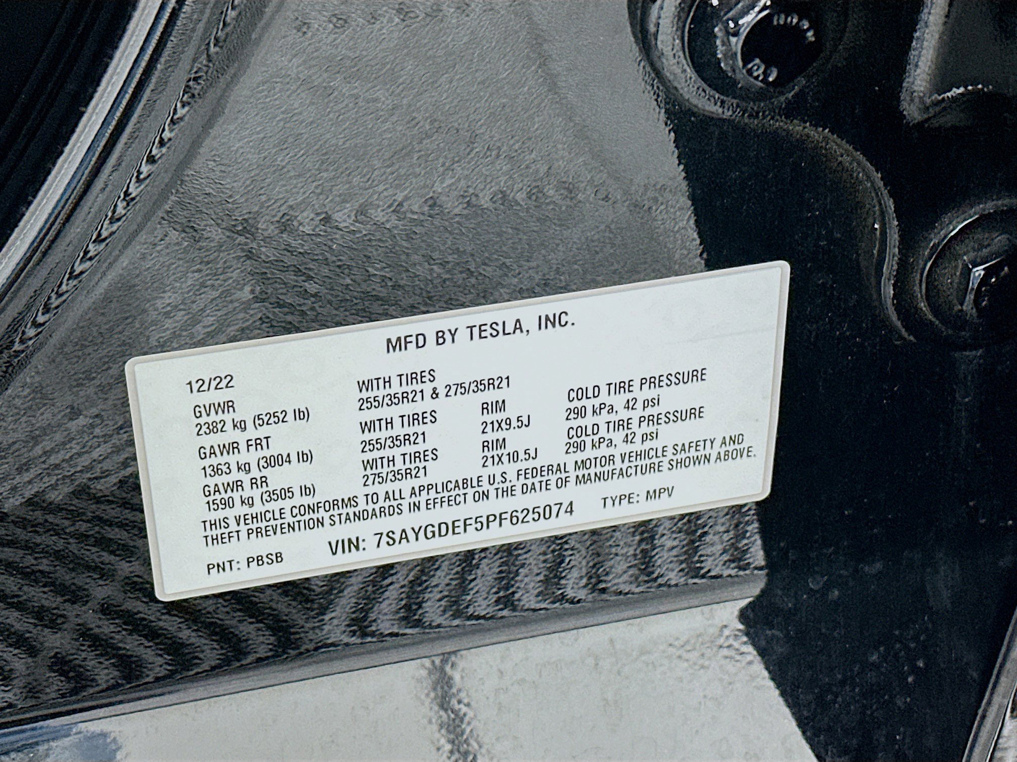 Used 2023 Tesla Model Y Performance image 12