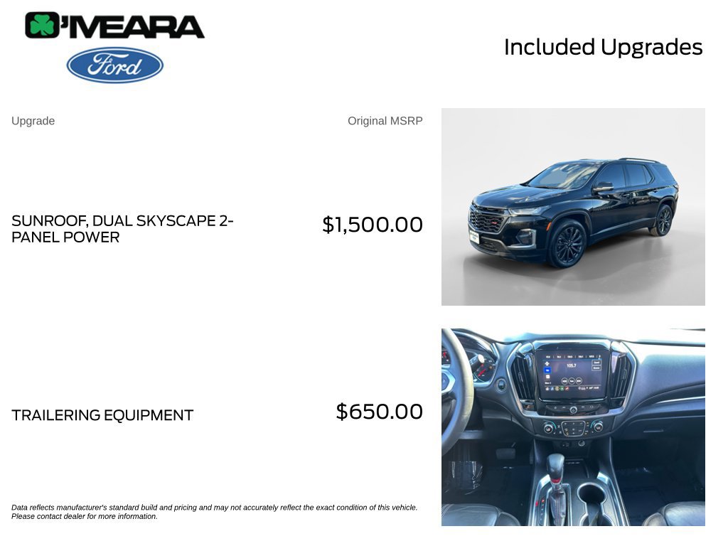 Used 2023 Chevrolet Traverse RS AWD/4WD image 4