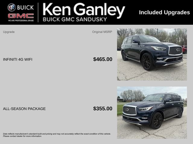 Used 2019 INFINITI QX80 Limited w/ All-Season Package AWD/4WD image 5