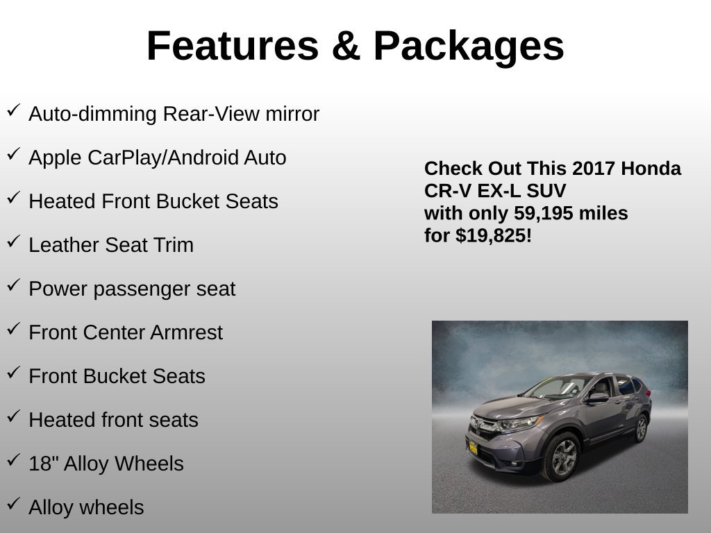 Used 2017 Honda CR-V EX-L image 24