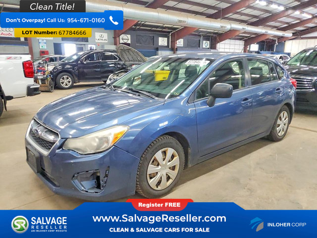Used 2013 Subaru Impreza 2.0i