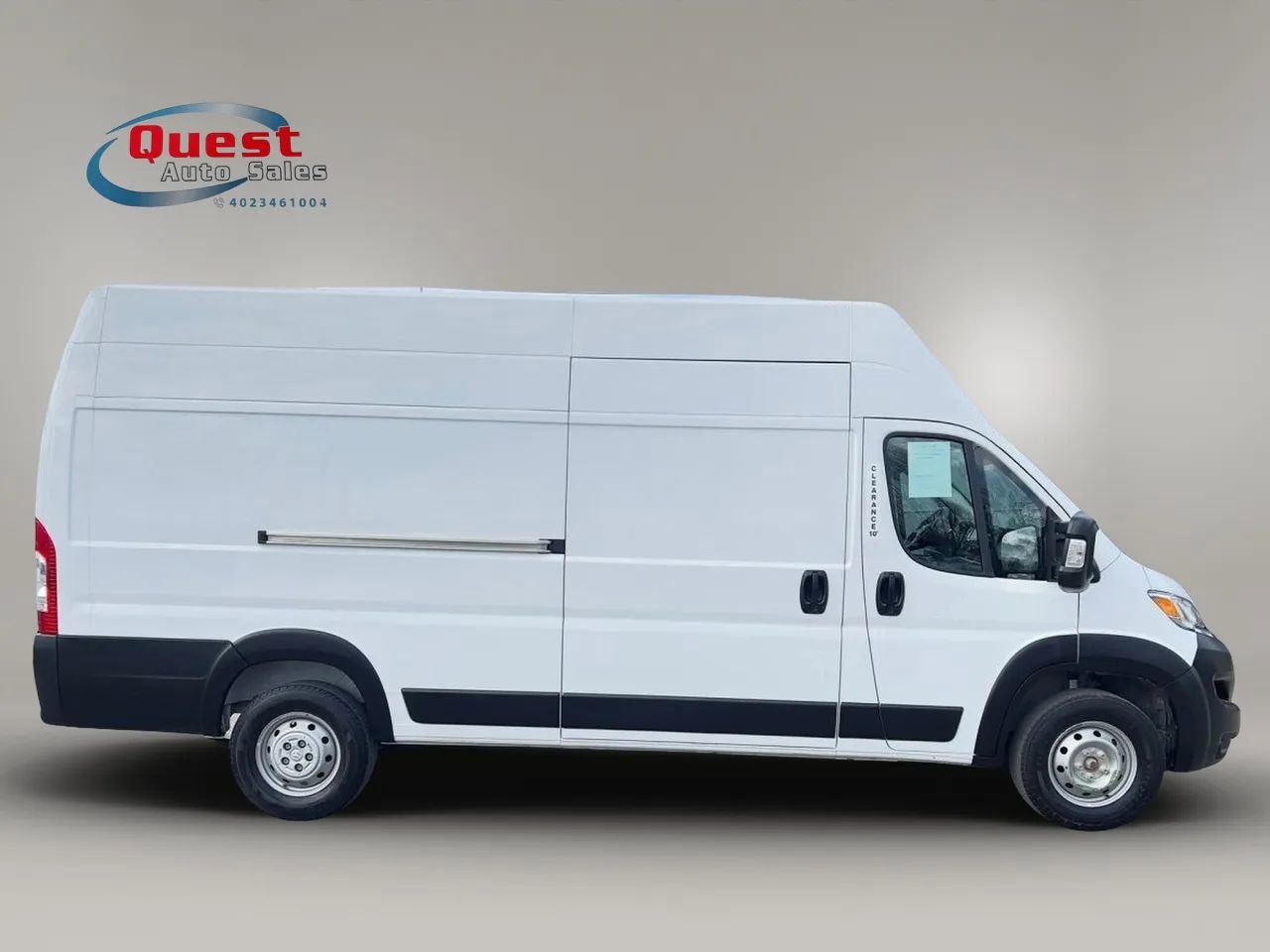 Used 2023 RAM ProMaster 3500 w/ Lane Management Group FWD image 2