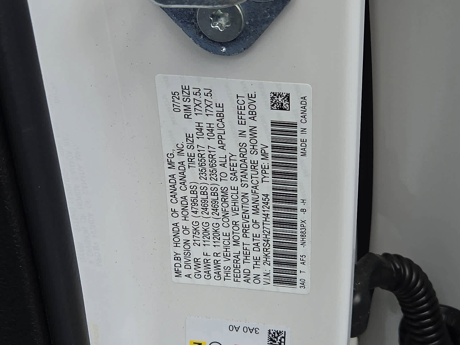 Certified 2026 Honda CR-V LX image 28