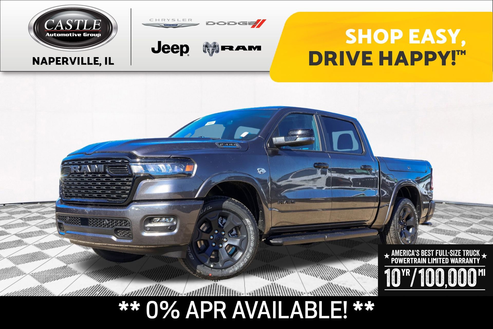 New 2026 RAM 1500 4x4 Crew Cab