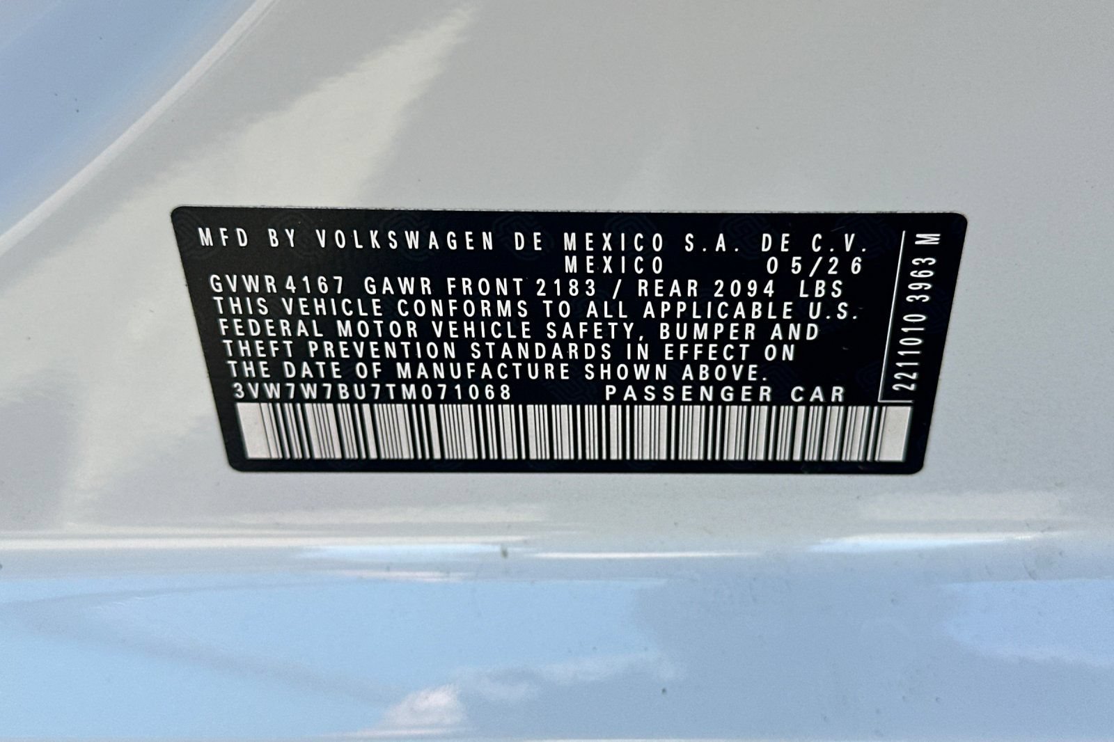 New 2026 Volkswagen Jetta SE FWD image 27