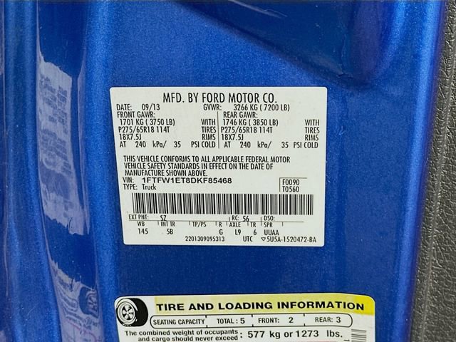 Used 2013 Ford F150 FX4 w/ Luxury Equipment Group image 32