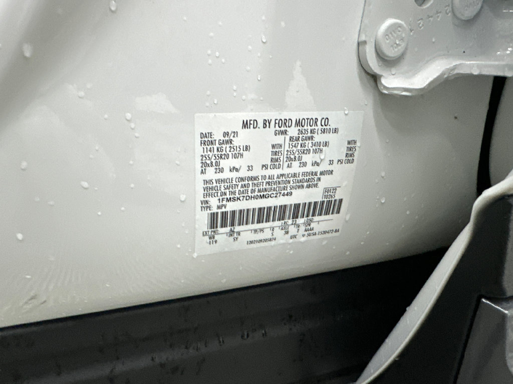 Used 2021 Ford Explorer XLT w/ Equipment Group 202A RWD image 34
