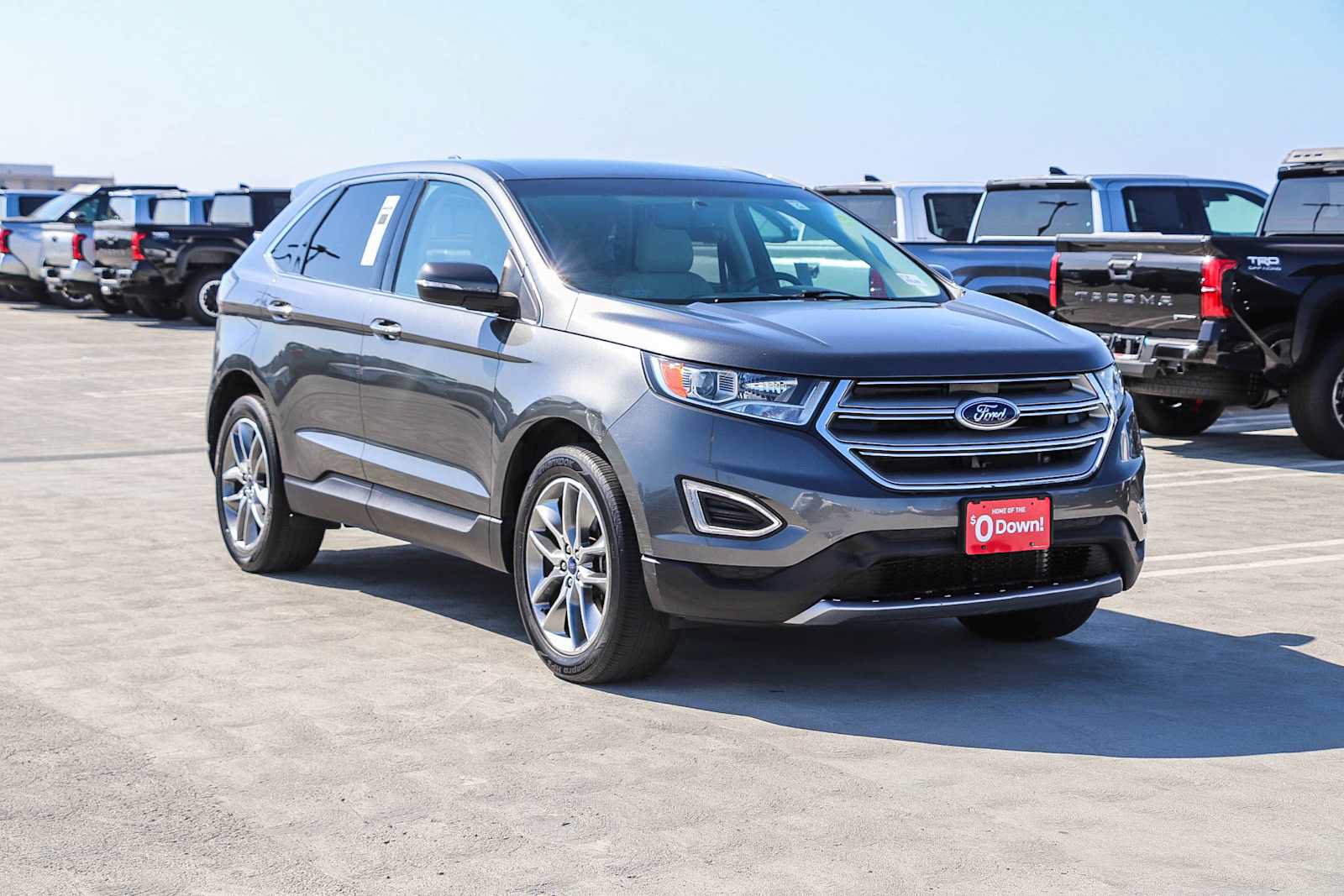 Used 2016 Ford Edge Titanium w/ Class II Trailer Tow Package AWD/4WD image 3