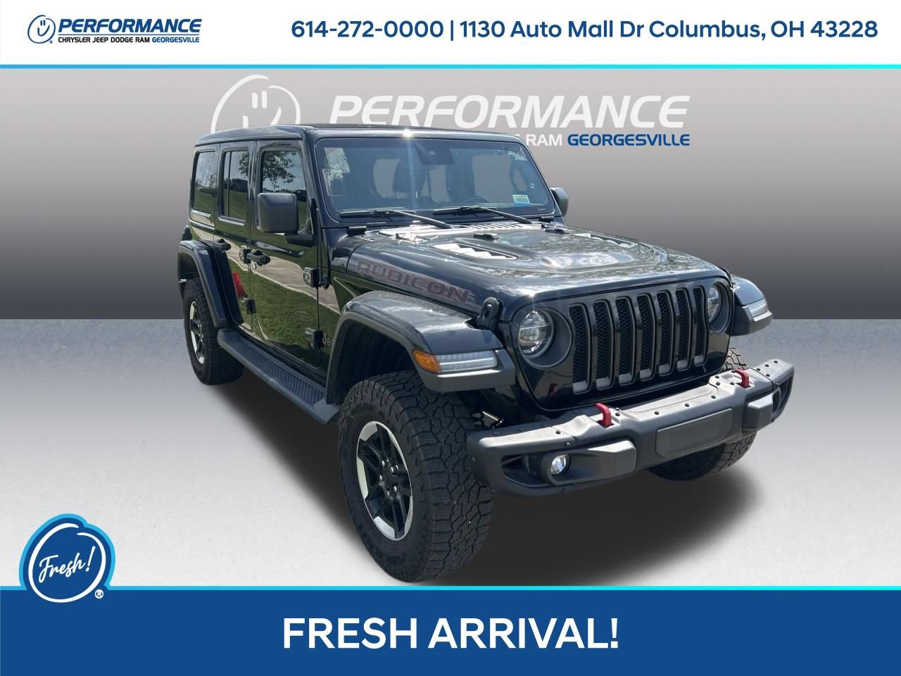Used 2020 Jeep Wrangler Unlimited Rubicon w/ Advanced Safety Group AWD/4WD image 1