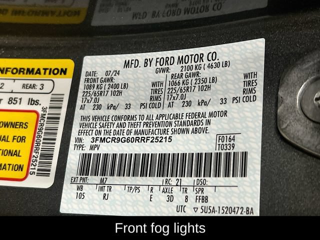 Used 2024 Ford Bronco Sport Heritage w/ Heritage Convenience Package AWD/4WD image 19