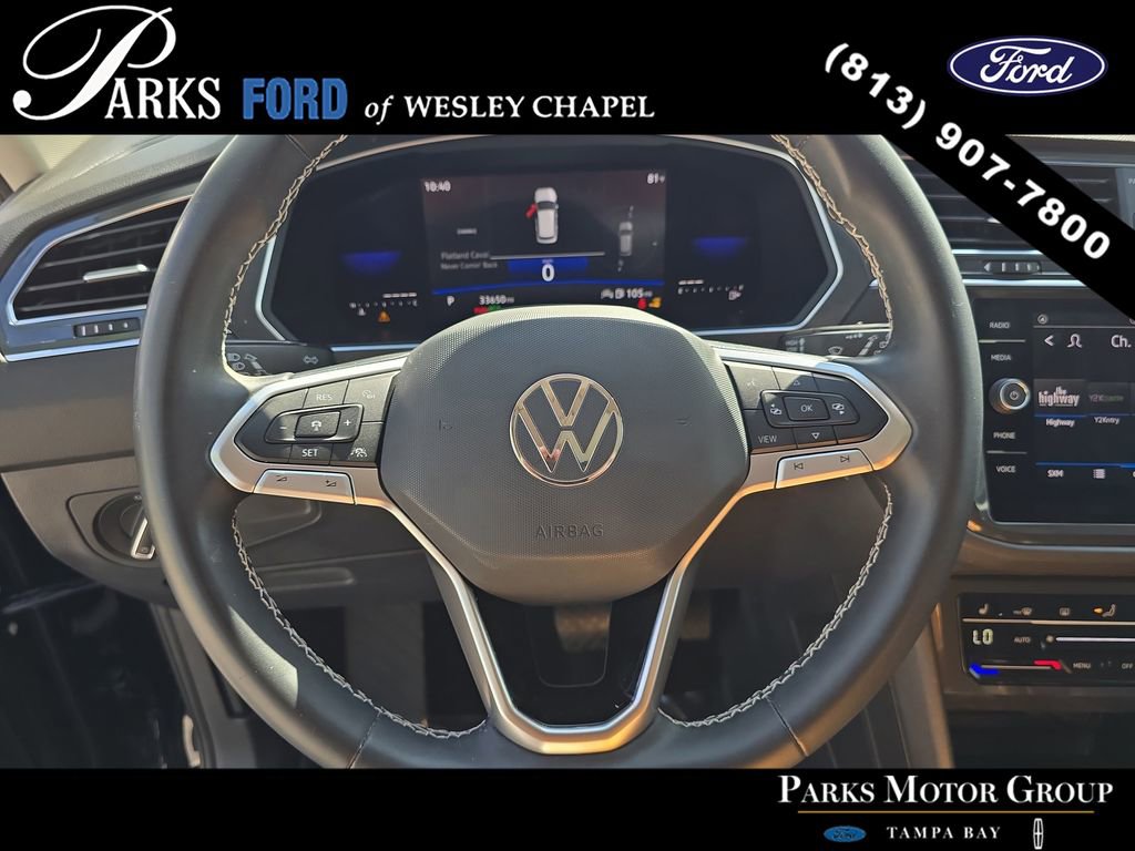 Used 2023 Volkswagen Tiguan SE w/ Panoramic Sunroof Package FWD image 28
