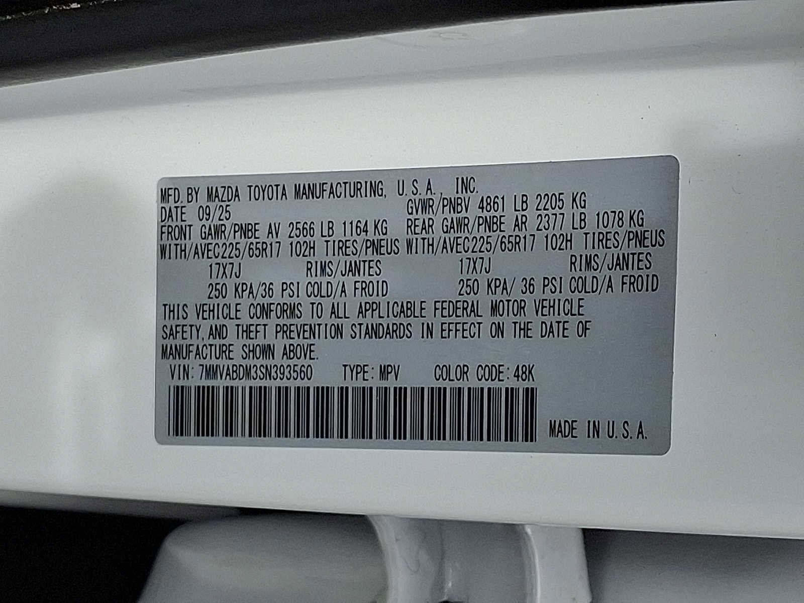 Certified 2025 MAZDA CX-50 AWD 2.5 S w/ Cargo Package image 28