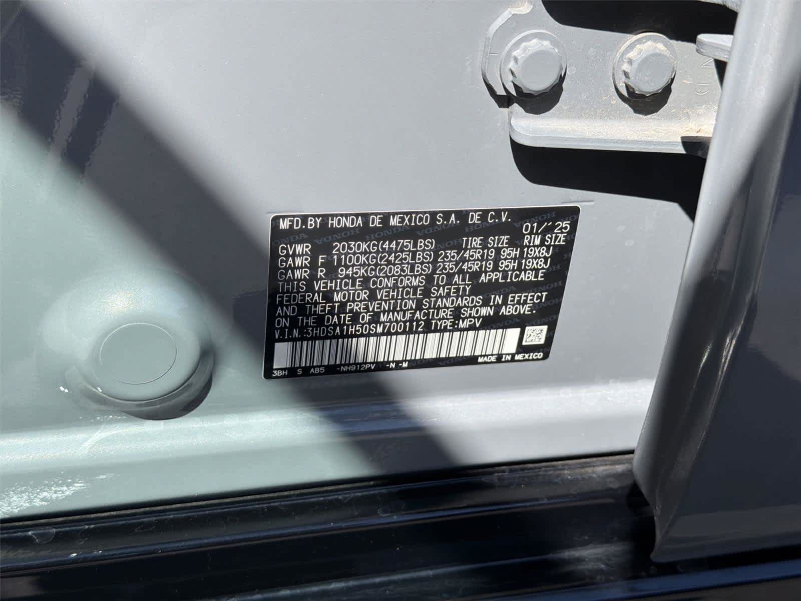 Certified 2025 Acura ADX A-Spec FWD image 22