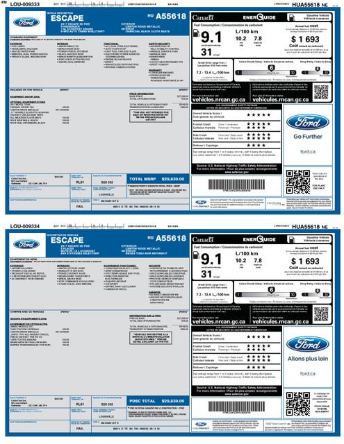 Used 2017 Ford Escape SE FWD image 31
