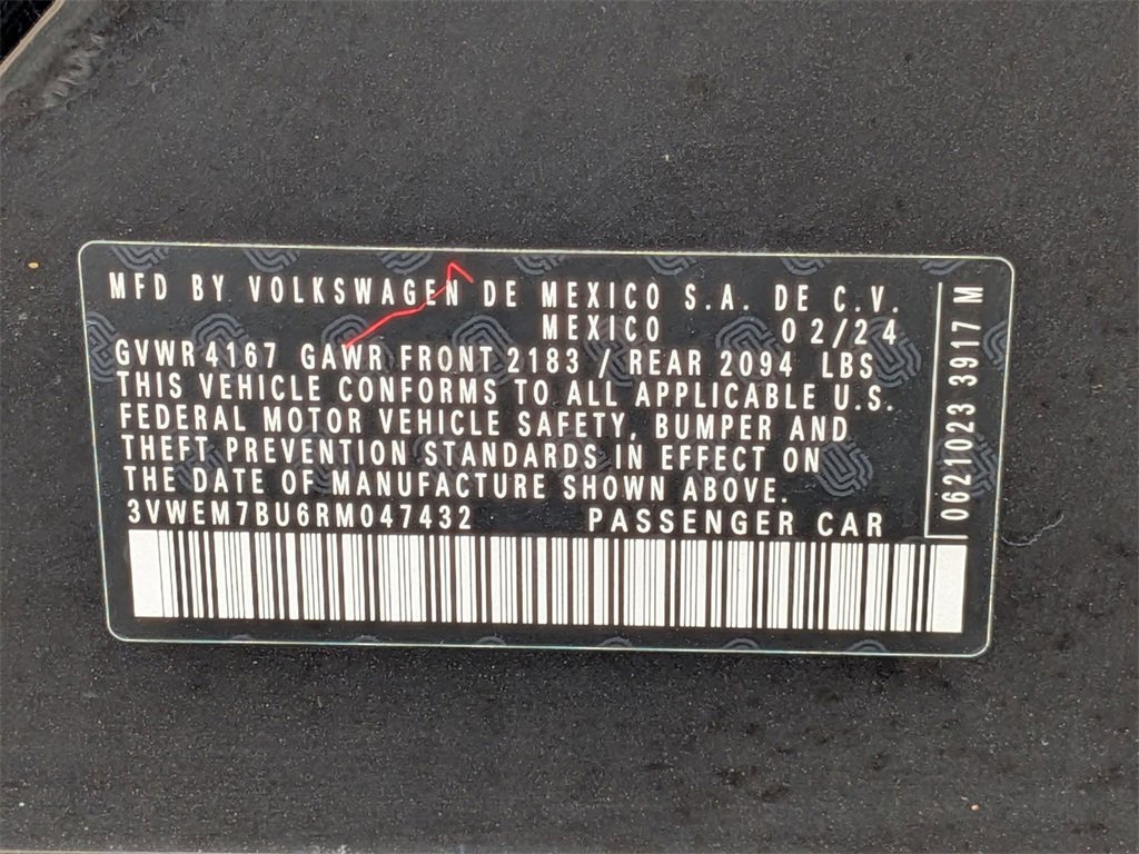 Used 2024 Volkswagen Jetta SE image 37