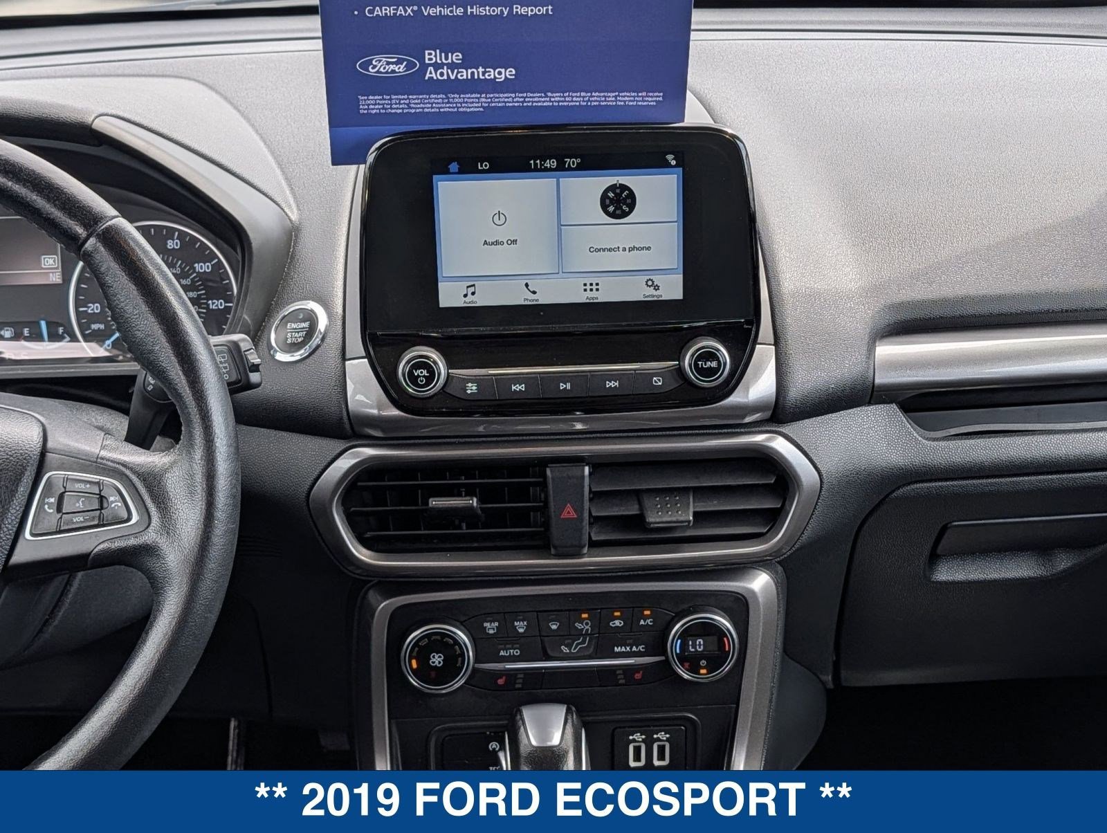 Used 2019 Ford EcoSport SE w/ Interior Protection Package image 18