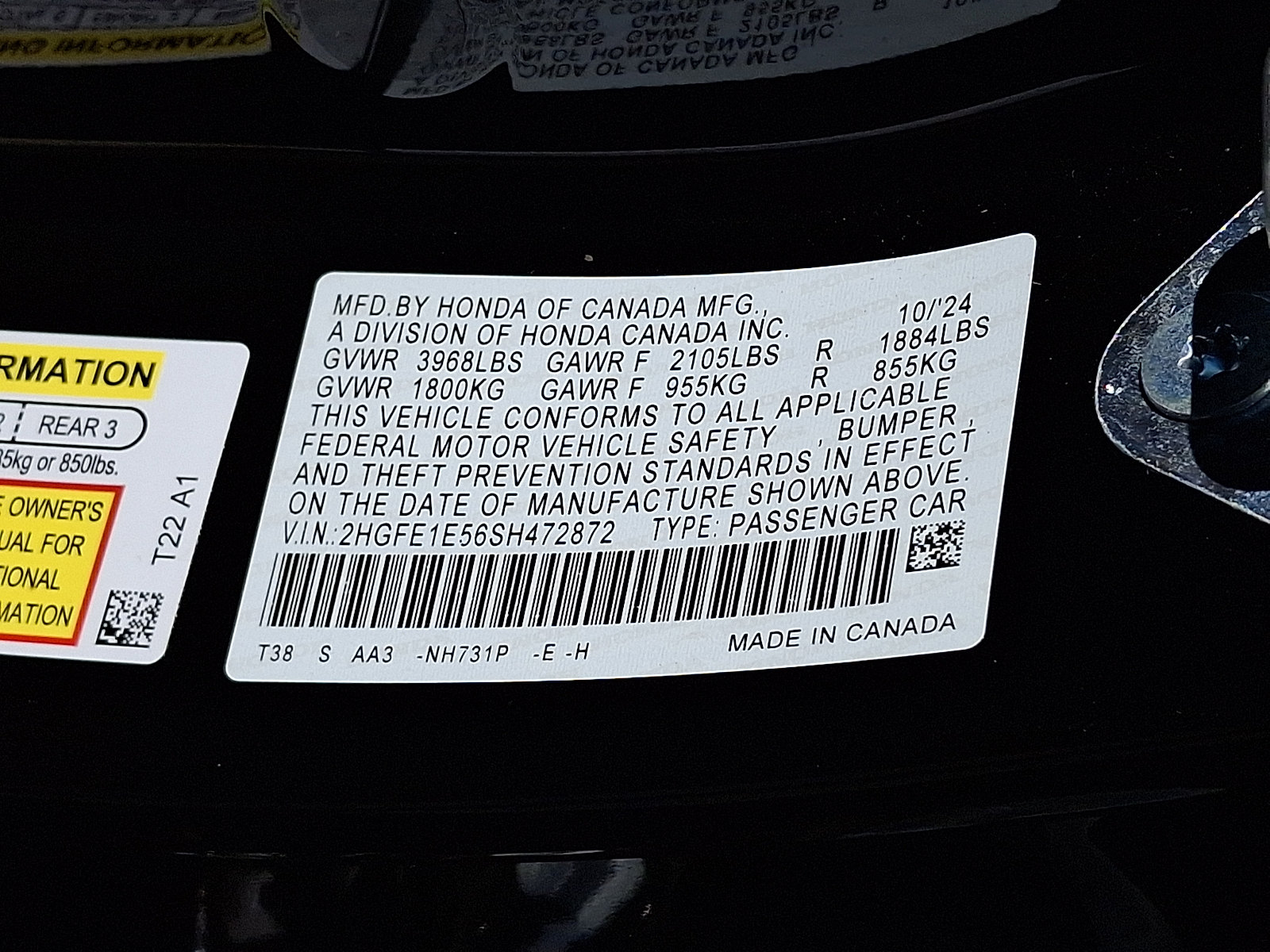 Used 2025 Honda Civic Si image 26