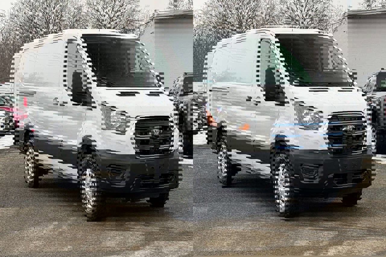 Used 2022 Ford E-Transit 350 3dr SWB Low Roof Cargo Van w/ Load Area Protection Package image 1