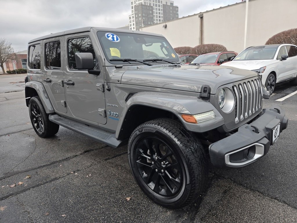 Used 2021 Jeep Wrangler Unlimited Sahara w/ Cold Weather Group image 5