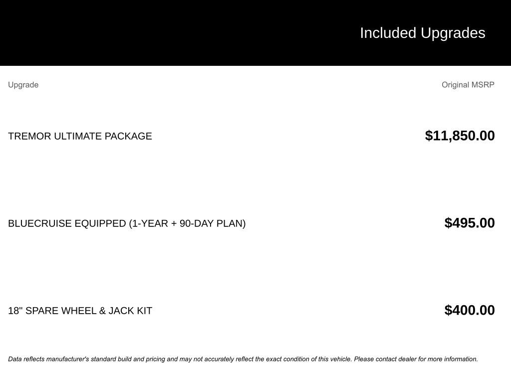 New 2026 Ford Explorer Tremor w/ Tremor Ultimate Package image 20
