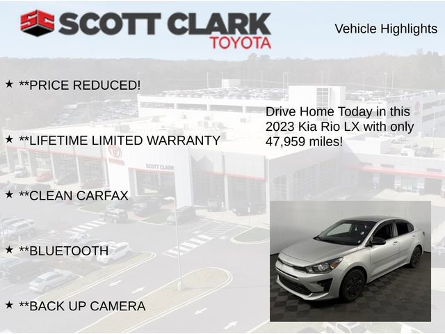 Used 2023 Kia Rio LX image 12