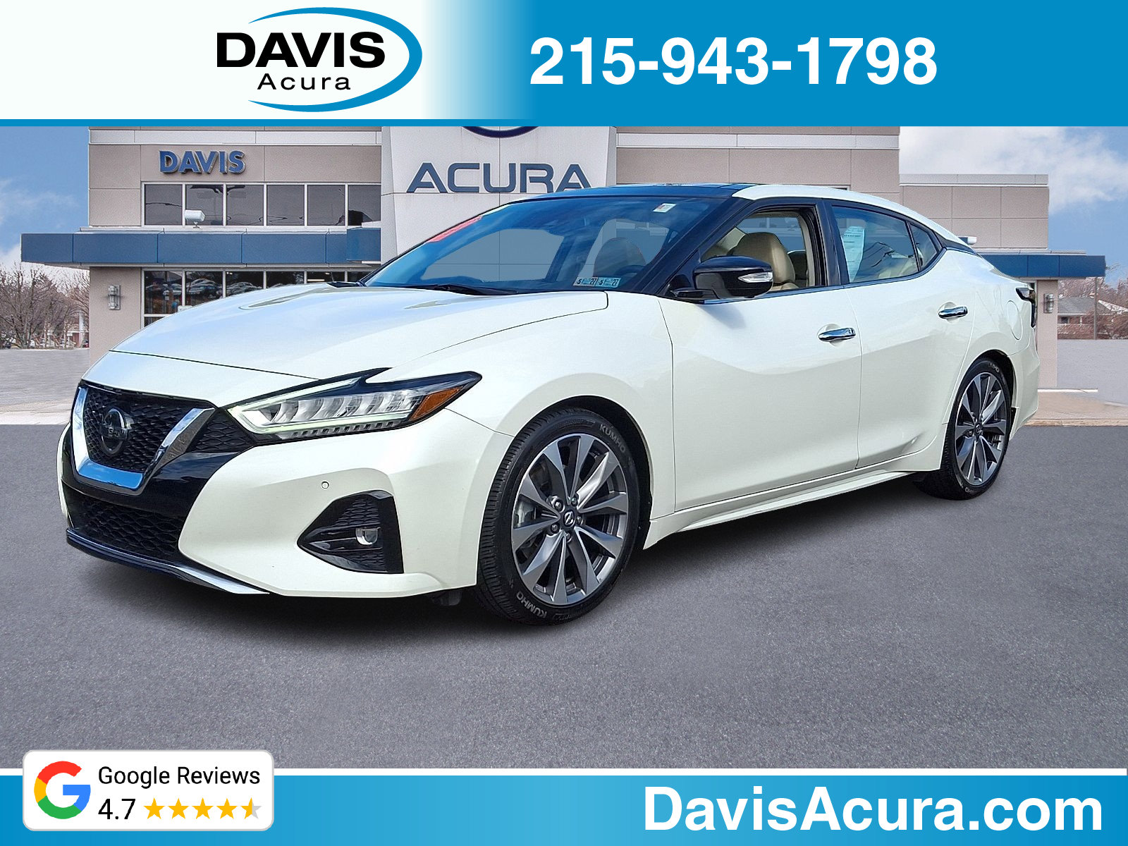 Used 2021 Nissan Maxima Platinum w/ Sport Mat Group FWD image 1