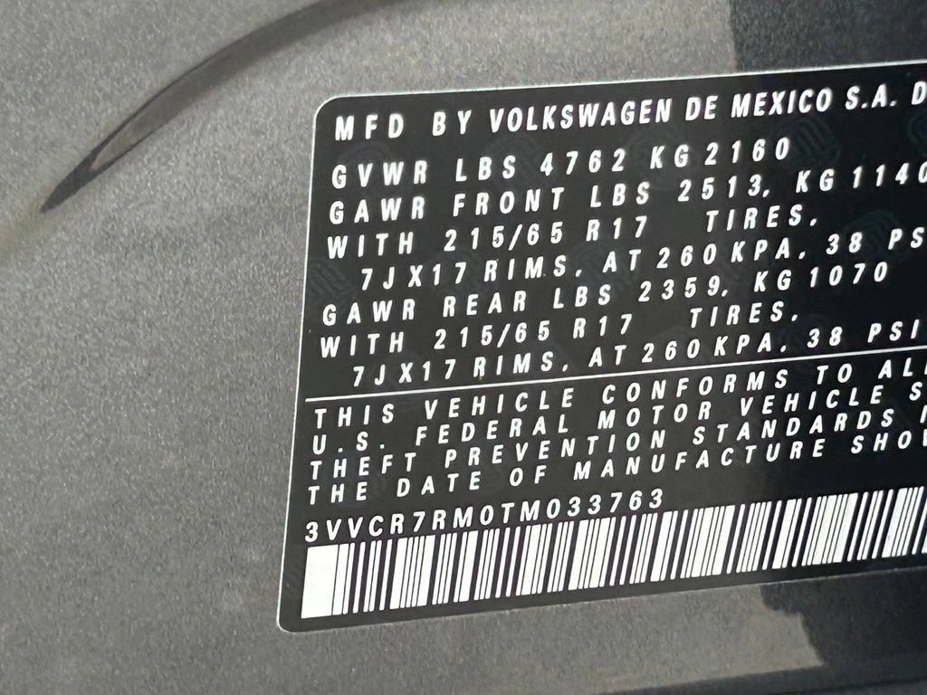Certified 2026 Volkswagen Tiguan S FWD image 59