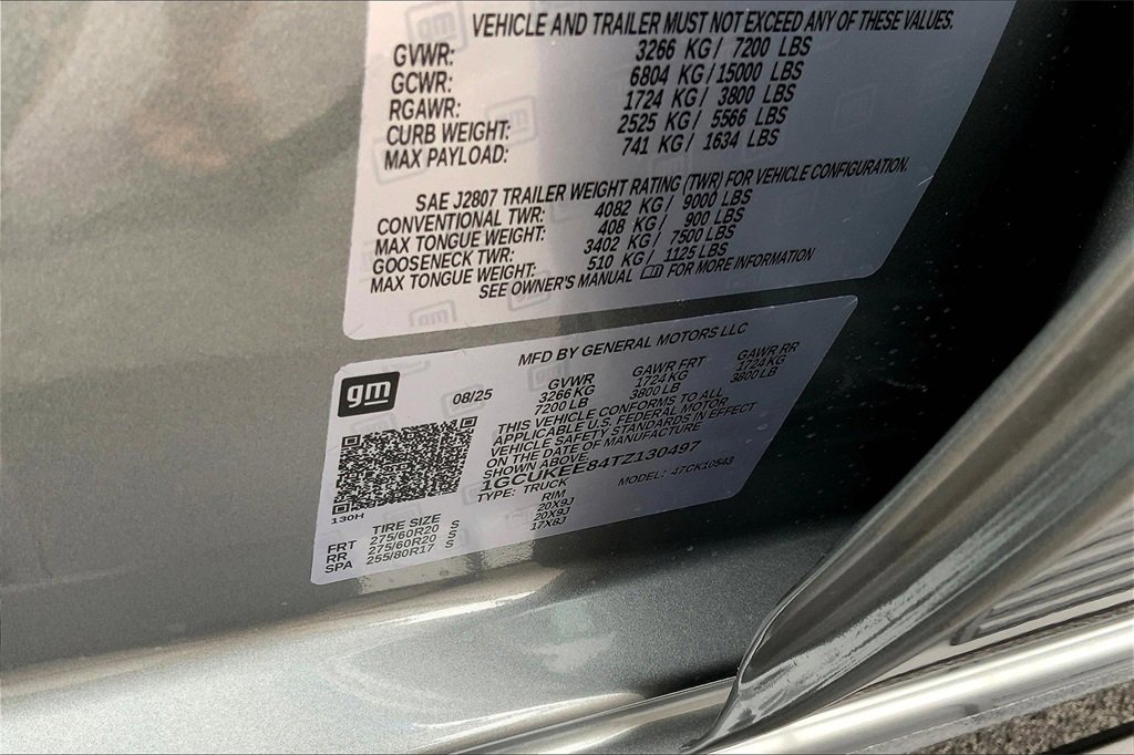 New 2026 Chevrolet Silverado 1500 RST w/ All Star Edition Plus image 15