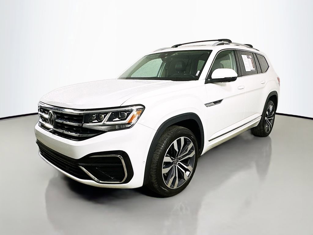 Used 2021 Volkswagen Atlas SEL Premium image 3