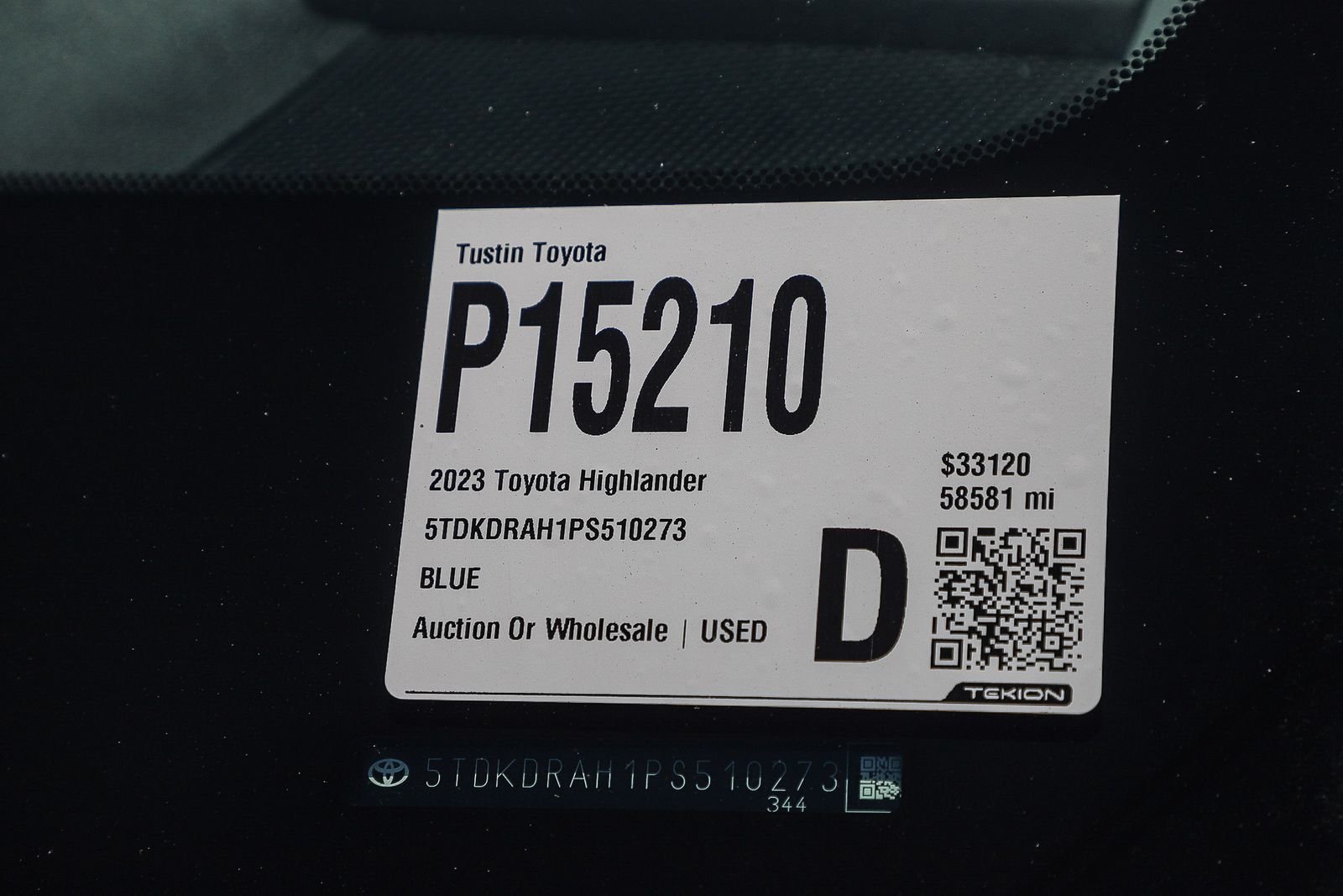 Used 2023 Toyota Highlander LE FWD image 27