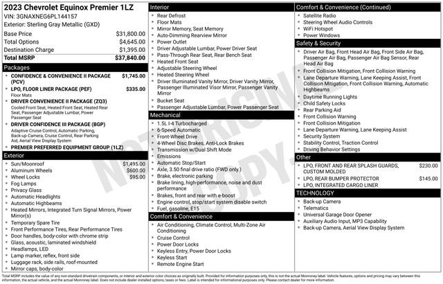 Used 2023 Chevrolet Equinox Premier FWD image 7