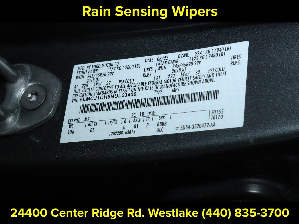 Used 2022 Lincoln Corsair AWD w/ Equipment Group 101A image 20