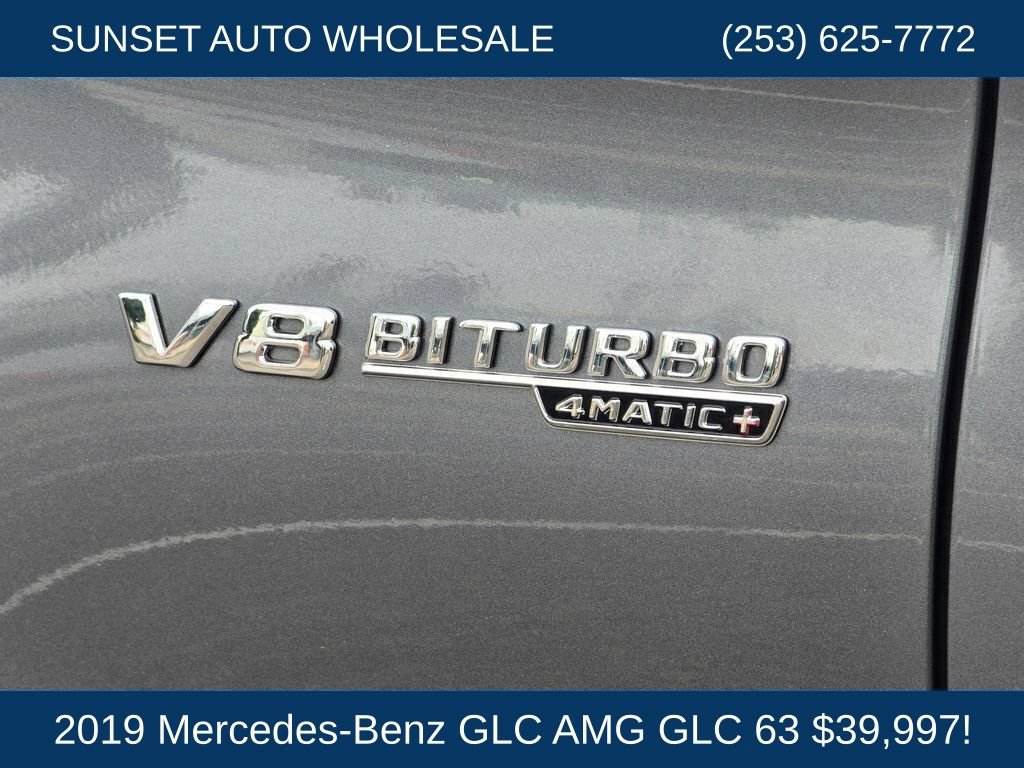 Used 2019 Mercedes-Benz GLC 63 AMG 4MATIC Coupe w/ Parking Assist Package image 32