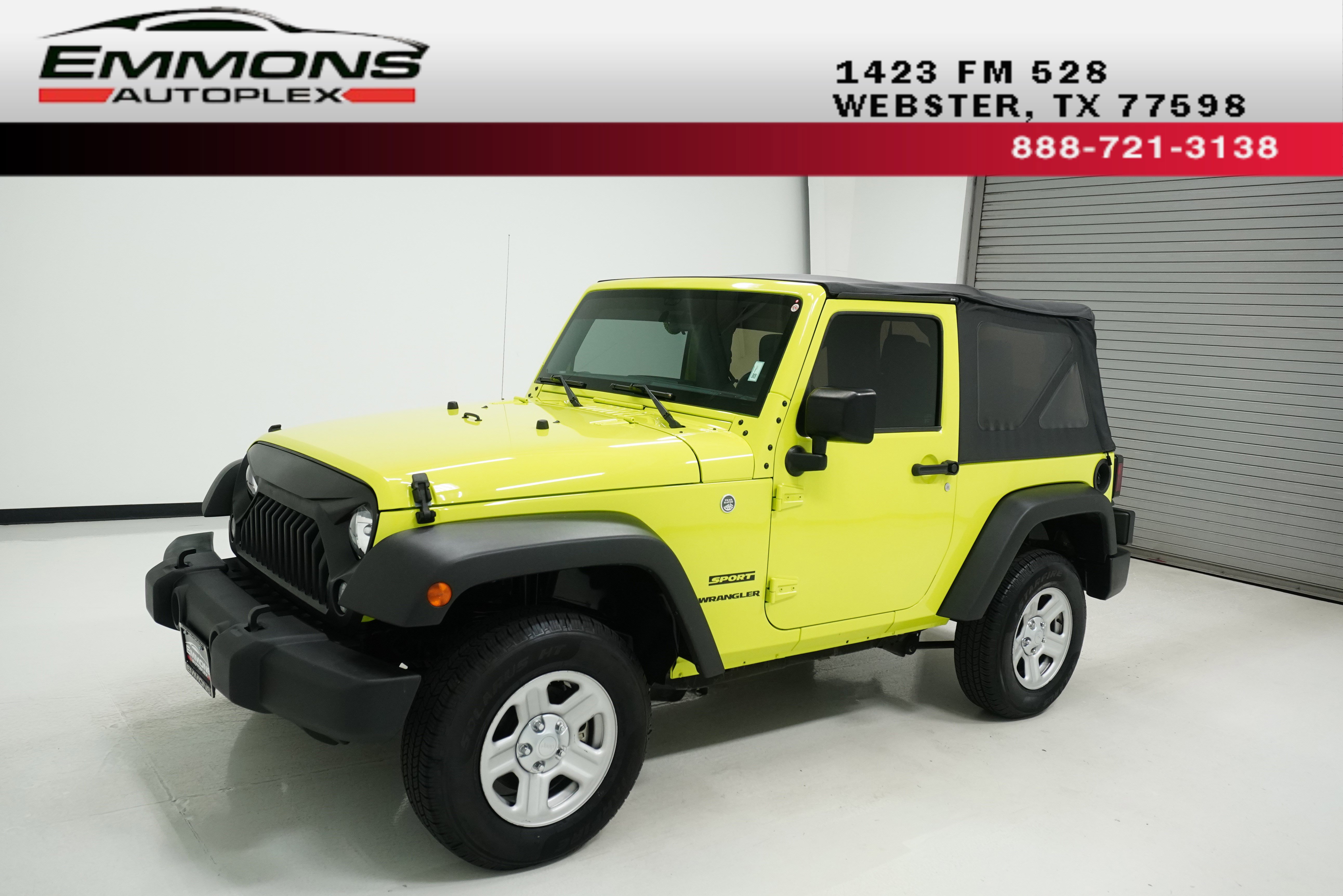 Used 2016 Jeep Wrangler Sport