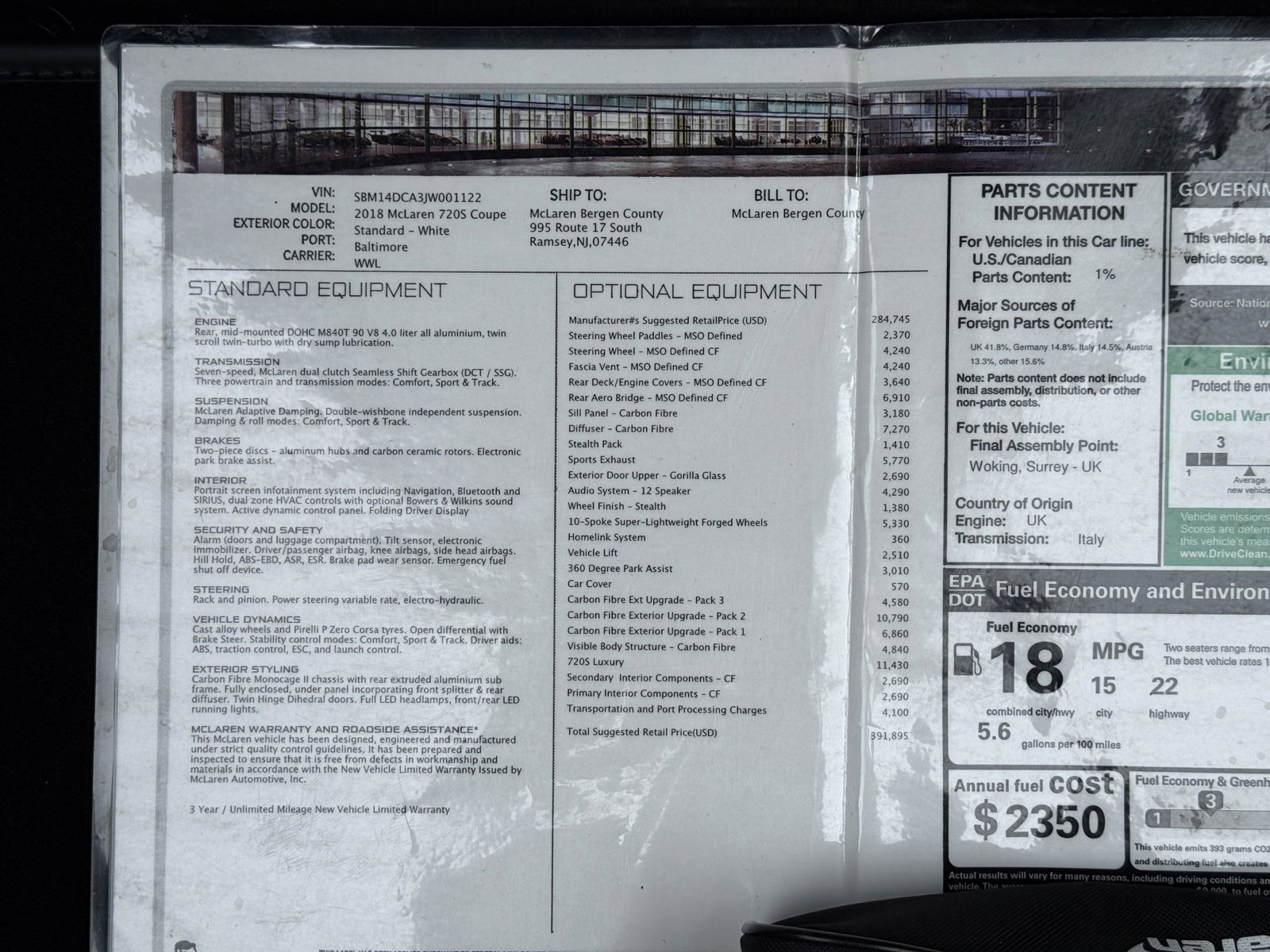 Used 2018 McLaren 720S Performance image 29