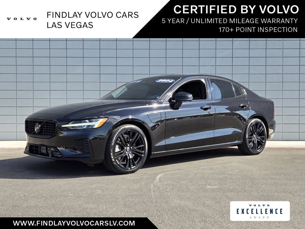 Certified 2024 Volvo S60 T8 Plus w/ Climate Package