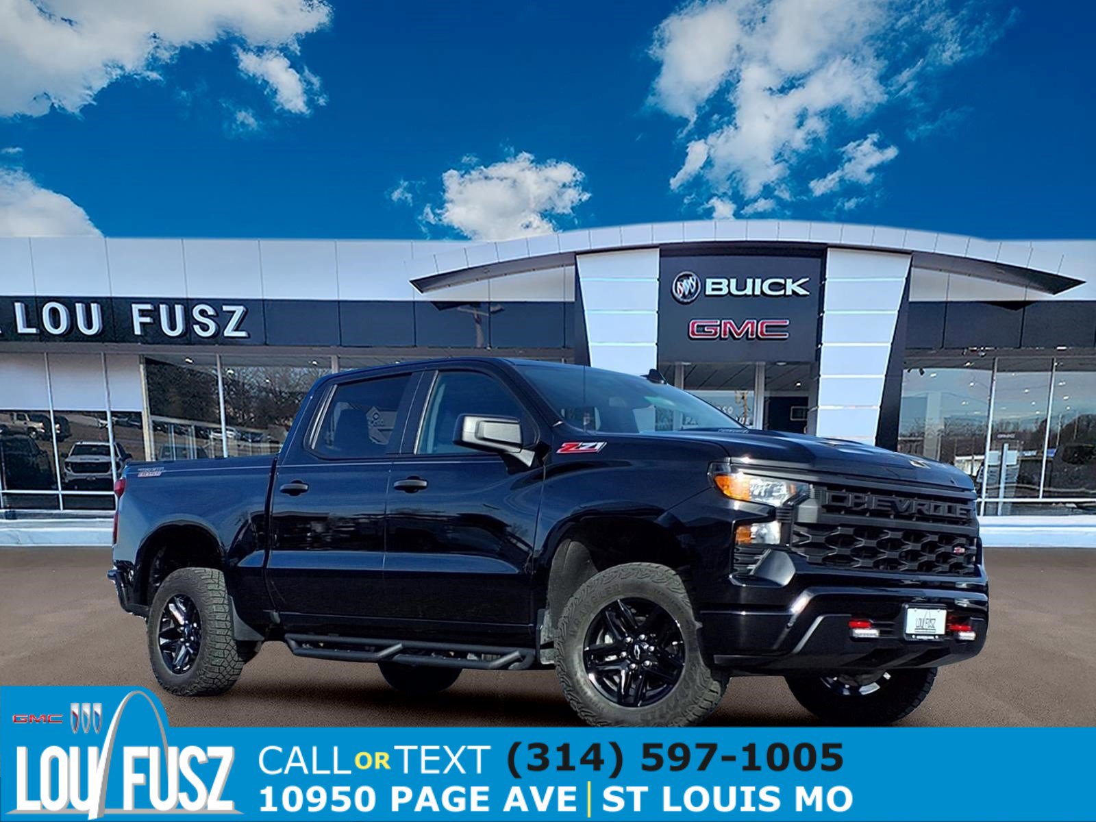 Used 2025 Chevrolet Silverado 1500 Custom Trail Boss AWD/4WD image 1