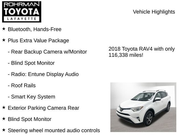 Used 2018 Toyota RAV4 XLE w/ Plus Extra Value Package image 7