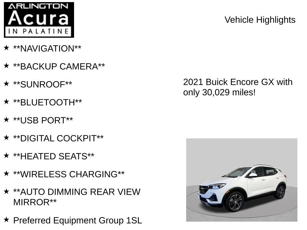 Used 2021 Buick Encore GX Essence FWD image 7