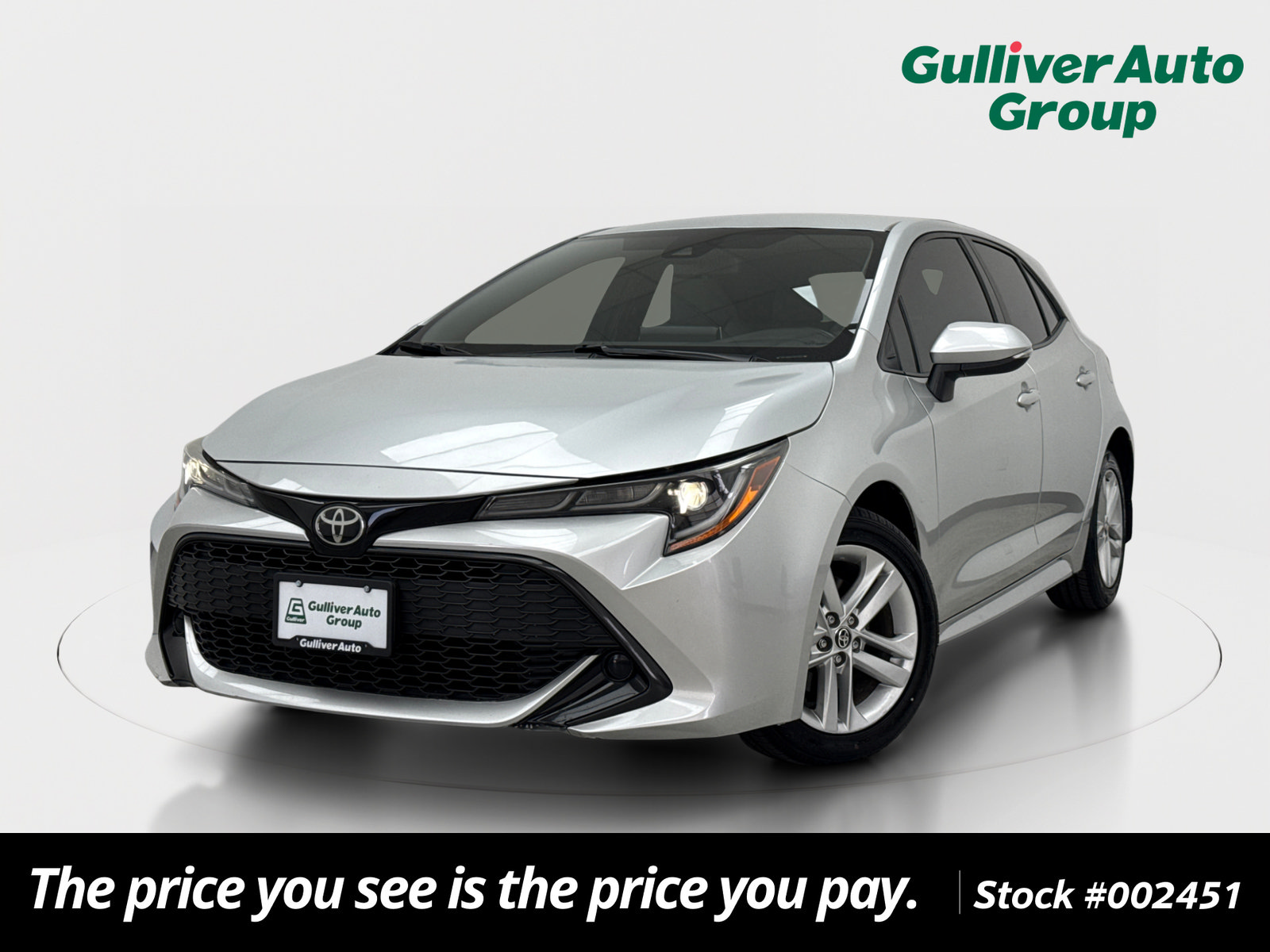 Used 2019 Toyota Corolla SE w/ SE Option Package