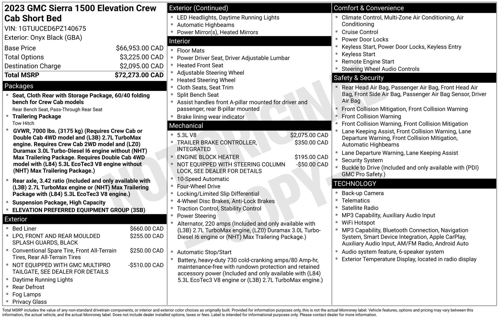 Used 2023 GMC Sierra 1500 Elevation AWD/4WD image 35