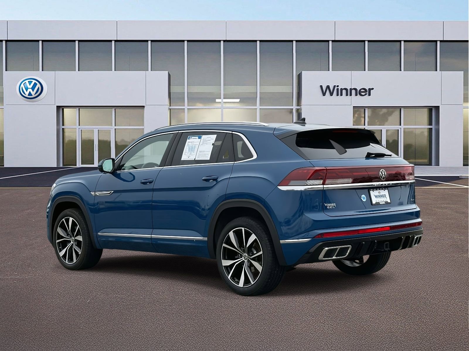 Certified 2025 Volkswagen Atlas Cross Sport SEL Premium R-Line AWD/4WD video 4