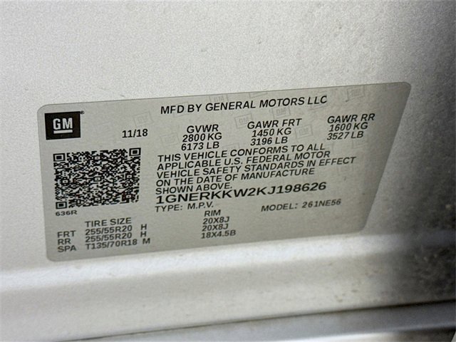 Used 2019 Chevrolet Traverse Premier w/ LPO, Blackout Package image 33