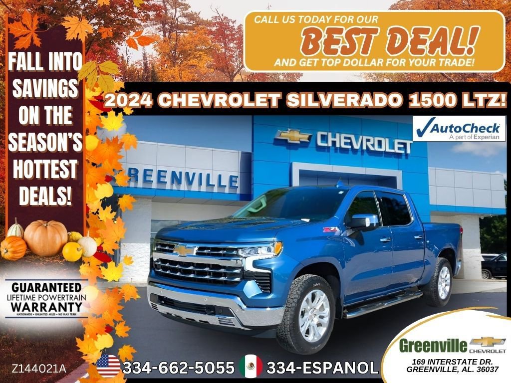 Used 2024 Chevrolet Silverado 1500 LTZ w/ Z71 Off-Road Package